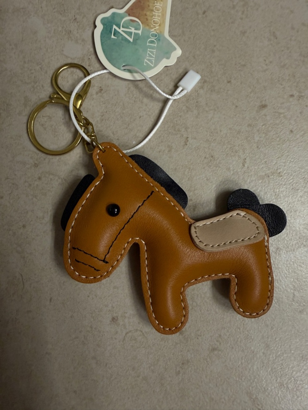 Brown Horse Keychain
